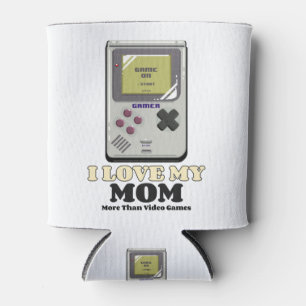 Rafraîchisseur Pour Canette J'aime ma mère plus que les jeux vidéo