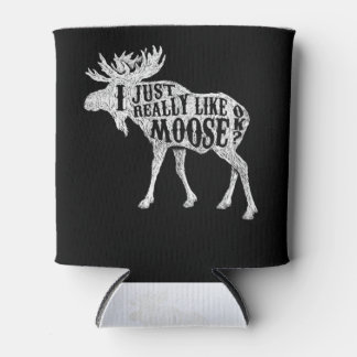Rafraîchisseur Pour Canette J'Aime Vraiment Moose OK