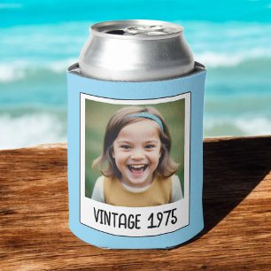 Rafraîchisseur Pour Canette Jalon vintage Anniversaire Garde photo
