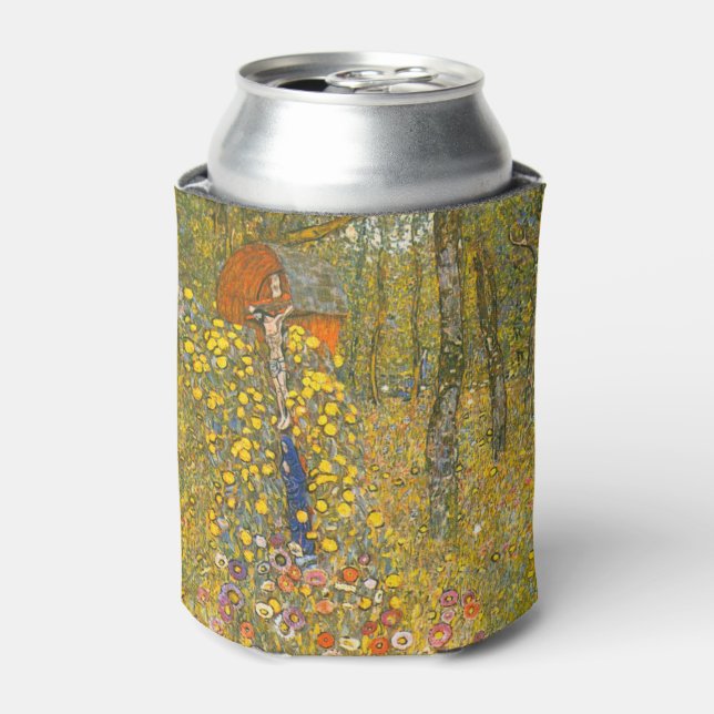 Rafraîchisseur Pour Canette Jardin agricole Gustav Klimt avec Crucifix (Can devant)