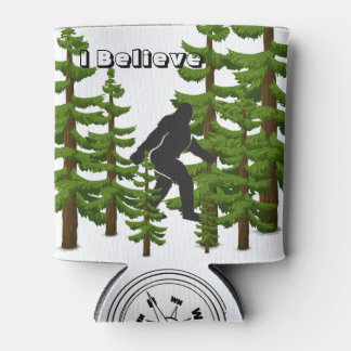 Rafraîchisseur Pour Canette Je crois à Bigfoot Can Cooler