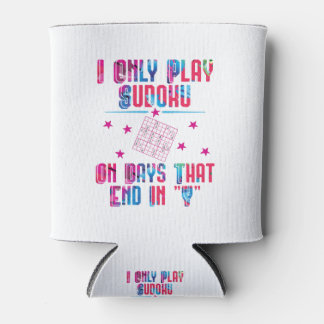 Rafraîchisseur Pour Canette Je Ne Joue Que Le Défi Sudoku Puzzle