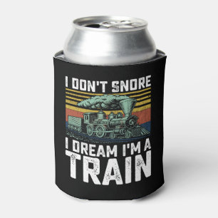 Rafraîchisseur Pour Canette Je ne ronfle pas, je rêve que je suis un train vin