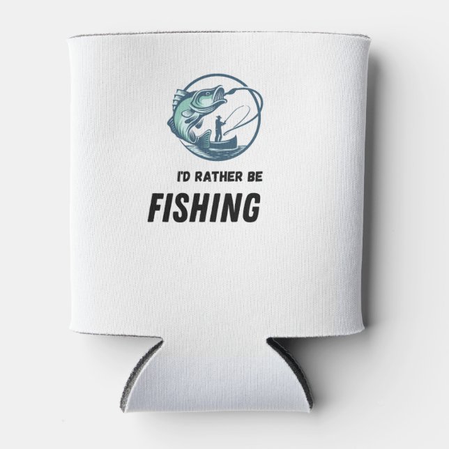Rafraîchisseur Pour Canette Je préfère la pêche peut Koozies (Devant)