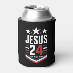Rafraîchisseur Pour Canette Jésus-Christ 2024 Président Élection Politique Éta