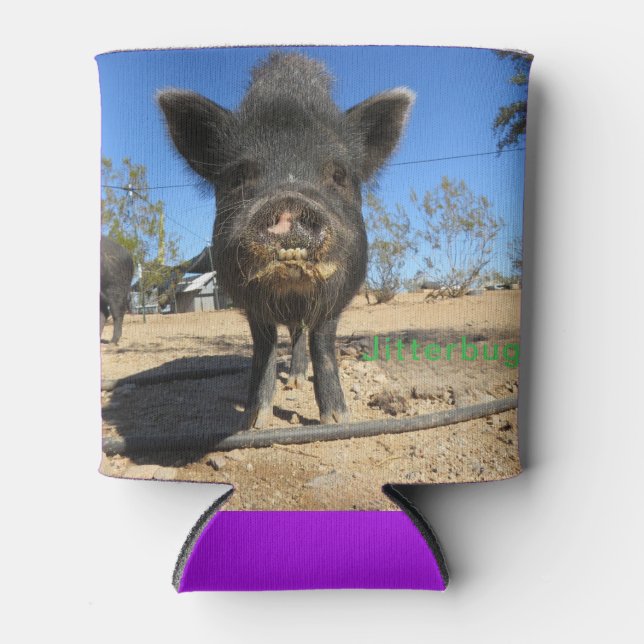 Rafraîchisseur Pour Canette Jitterbug et M. White Can COOZIE ! (Devant)