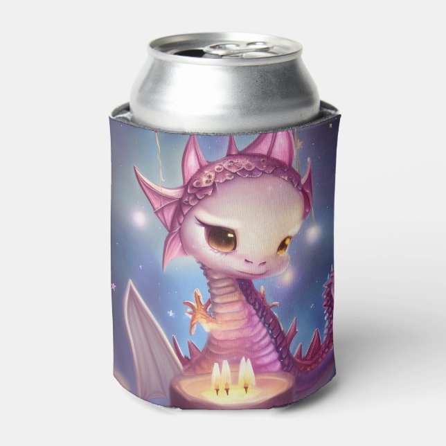 Rafraîchisseur Pour Canette Joli Dargon d'anniversaire (Can devant)