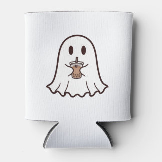 Rafraîchisseur Pour Canette Joli fantôme d'Halloween avec Boba