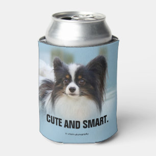 Rafraîchisseur Pour Canette Jouet Papillon mignonne Chien espagnol à l'quai