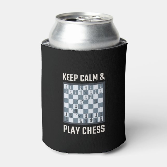 Rafraîchisseur Pour Canette Joueur d'échecs (Can devant)