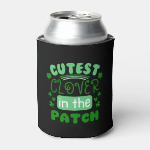 Rafraîchisseur Pour Canette Jour de la Saint Patrick Cutest Clover Dans Le Pat