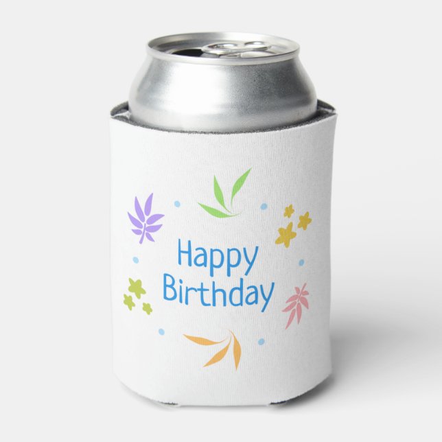 Rafraîchisseur Pour Canette Joyeux anniversaire (Can devant)
