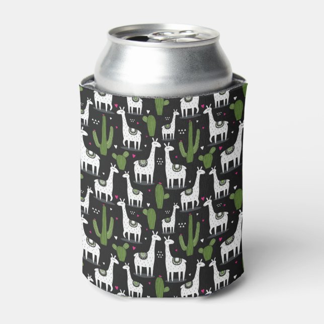 Rafraîchisseur Pour Canette Joyeux Motif Llama (Can devant)