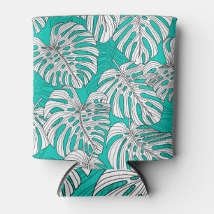 Rafraîchisseur Pour Canette Jungle Feuille Tropical Floral sans fil