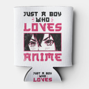 Rafraîchisseur Pour Canette Juste un garçon qui aime Anime Weeb Otaku