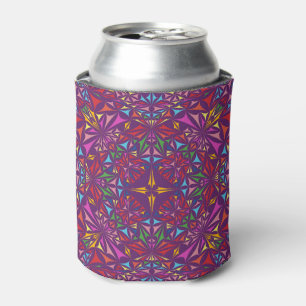 Rafraîchisseur Pour Canette Kaleidoscope Violet Motif Orné