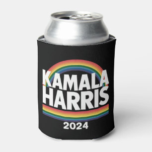 Rafraîchisseur Pour Canette Kamala Harris 2024 Gay pride arc-en-ciel élection 