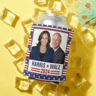 Rafraîchisseur Pour Canette Kamala Harris Tim Walz 2024 Président Vice Photos