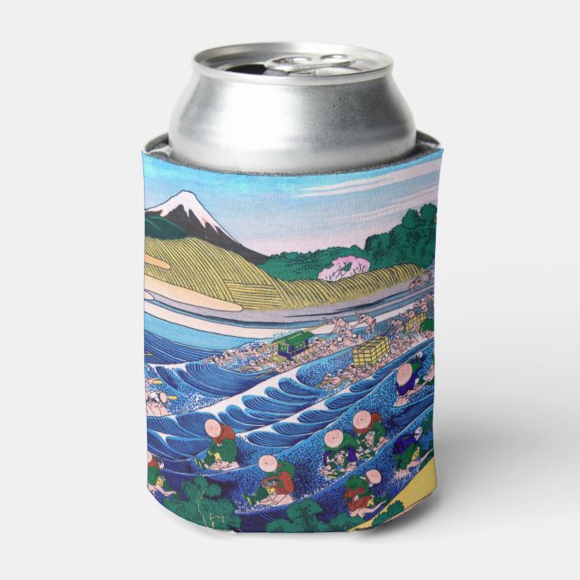 Rafraîchisseur Pour Canette Katsushika Hokusai - Fuji from Kanaya on Tokaido (Can devant)