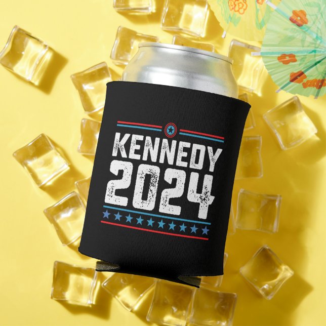 Rafraîchisseur Pour Canette Kennedy pour le président 2024 (Été in situ)