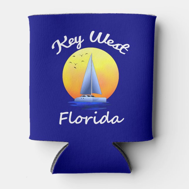 Rafraîchisseur Pour Canette Key West Florida Keys voile (Devant)