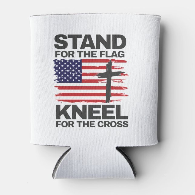 Rafraîchisseur Pour Canette Kneel pour la croix (Devant)