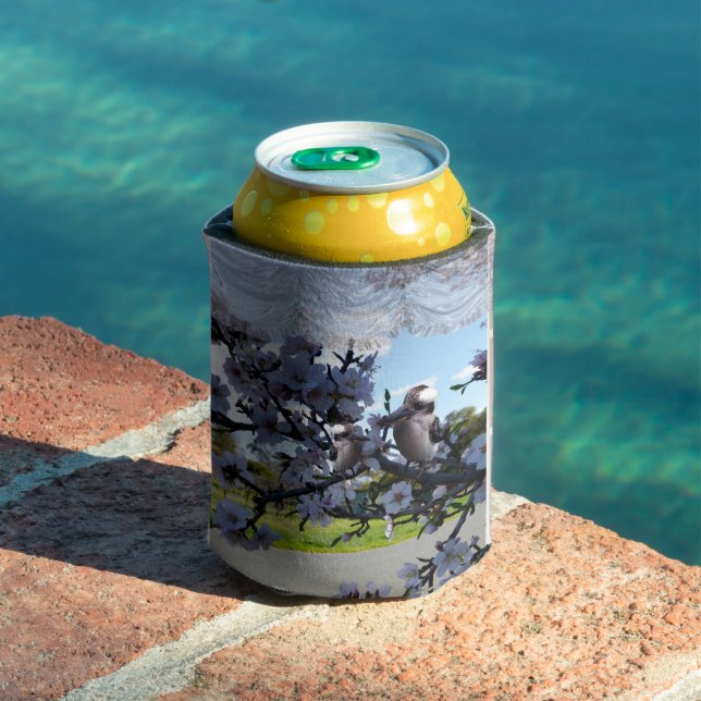 Rafraîchisseur Pour Canette Kookaburras Dans Ma Fenêtre, (Piscine in situ)