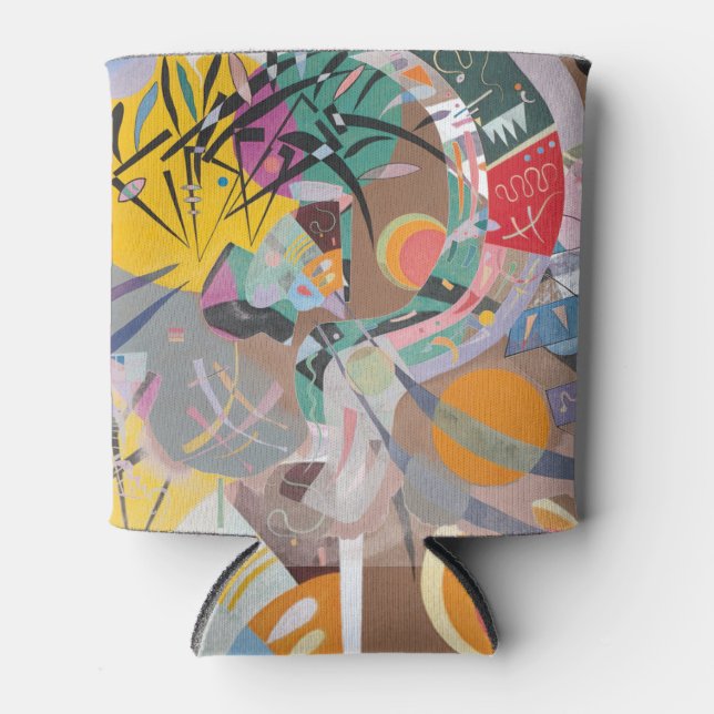 Rafraîchisseur Pour Canette La courbe dominante de Kandinsky Peinture d'art Ab (Devant)