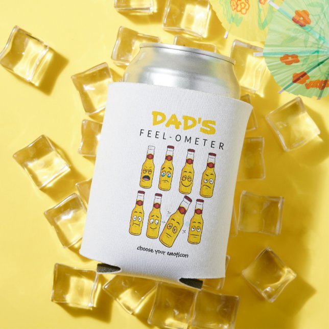 RAFRAÎCHISSEUR  POUR CANETTE LA FÊTE DES PÈRES DE BIÈRE FUNNY DE DAD-OMETER (Été in situ)