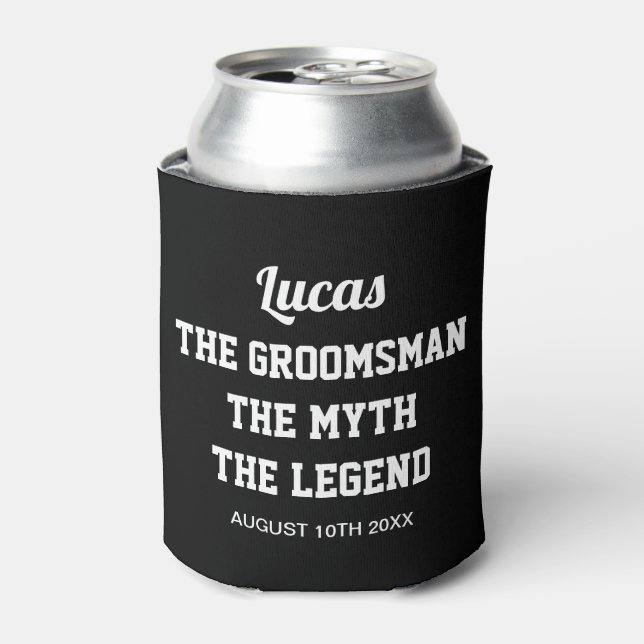 Rafraîchisseur Pour Canette La légende du mythe GroomsMan peut refroidir du ma (Can devant)