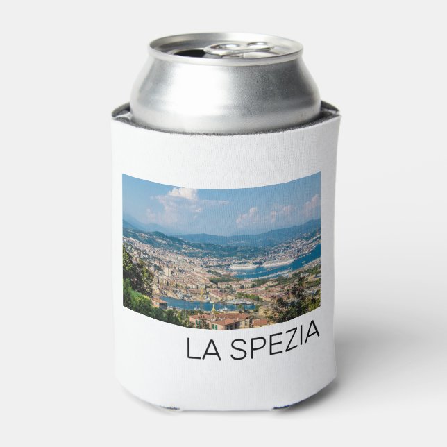Rafraîchisseur Pour Canette La Spezia Cityscape Ligurie Italie Vacances Souven (Can devant)