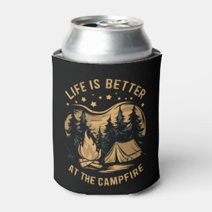 Rafraîchisseur Pour Canette La Vie Est Meilleure Au Camping Camping Camper Cam