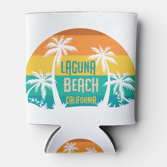 Rafraîchisseur Pour Canette Laguna Beach Retro (Devant)