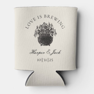 Rafraîchisseur Pour Canette L'amour brasse Moody Halloween Mariage Can Cooler