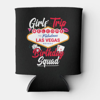 Rafraîchisseur Pour Canette Las Vegas Birthday Girl Trip Vegas Birthday Squad