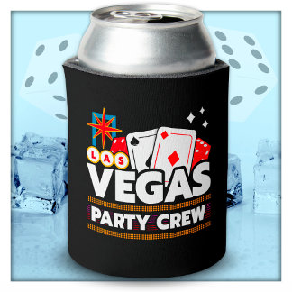Rafraîchisseur Pour Canette Las Vegas Crew Party Squad Vegas Trip Las Vegas