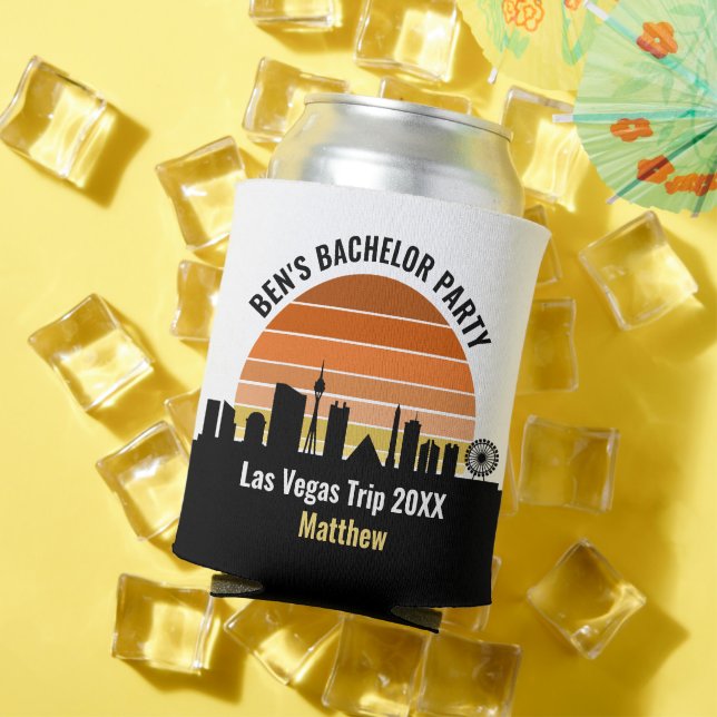 Rafraîchisseur Pour Canette Las Vegas Strip Sunset vacances sur mesure (Été in situ)