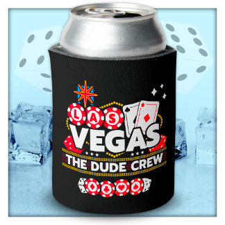 Rafraîchisseur Pour Canette Las Vegas Vacances Dude Crew Boys Trip Las Vegas