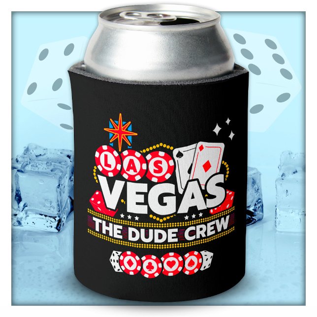 Rafraîchisseur Pour Canette Las Vegas Vacances Dude Crew Boys Trip Las Vegas (Créateur téléchargé)