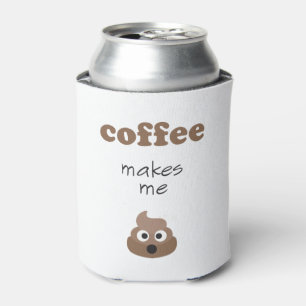 Rafraîchisseur Pour Canette Le café amusant me fait poter l'expression emoji