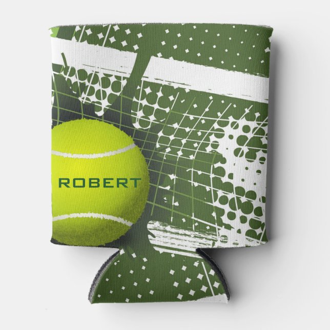 Rafraîchisseur Pour Canette Le design de tennis peut refroidir (Devant)