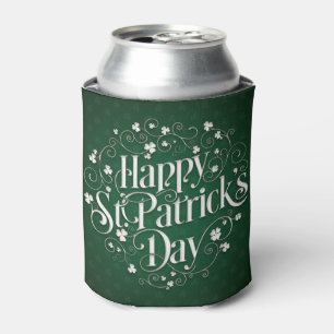 Rafraîchisseur Pour Canette Le jour de St Patrick - art tourbillonné de mot