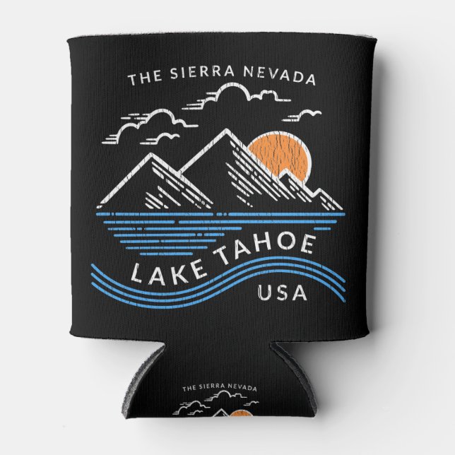 Rafraîchisseur Pour Canette Le lac Tahoe Sierra Nevada (Devant)