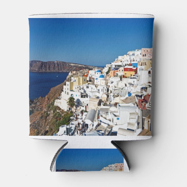 Rafraîchisseur Pour Canette Le merveilleux Oia à Santorin, Grèce (Devant)