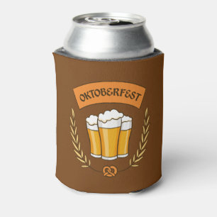 Rafraîchisseur Pour Canette Le monogramme personnalisé de l'Oktoberfest peut