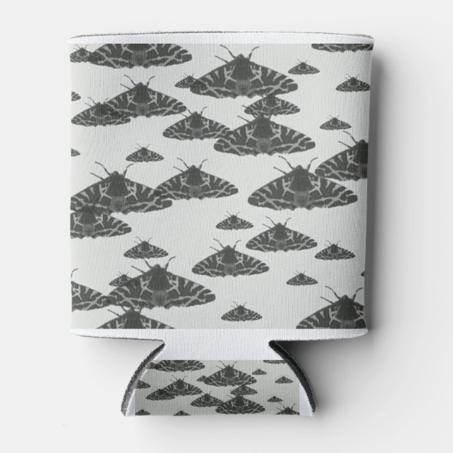 Rafraîchisseur Pour Canette Le papillon de nuit à minuit (Devant)