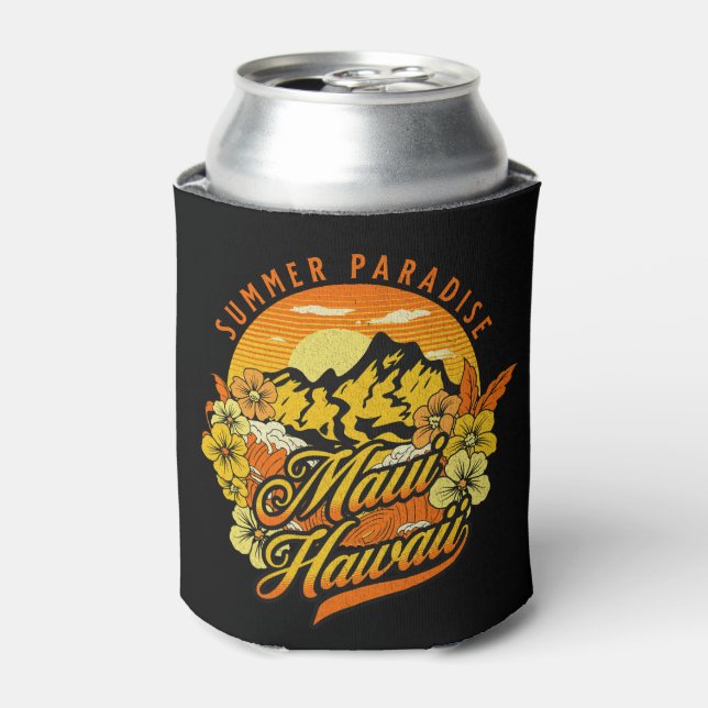Rafraîchisseur Pour Canette Le paradis d'été, Maui Hawaii (Can devant)
