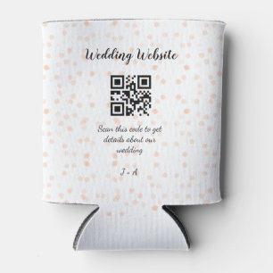 Rafraîchisseur Pour Canette Le site web mariage scanner code QR pour les détai
