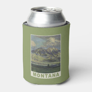Rafraîchisseur Pour Canette Le Vintage voyage du Montana Etats-Unis peut