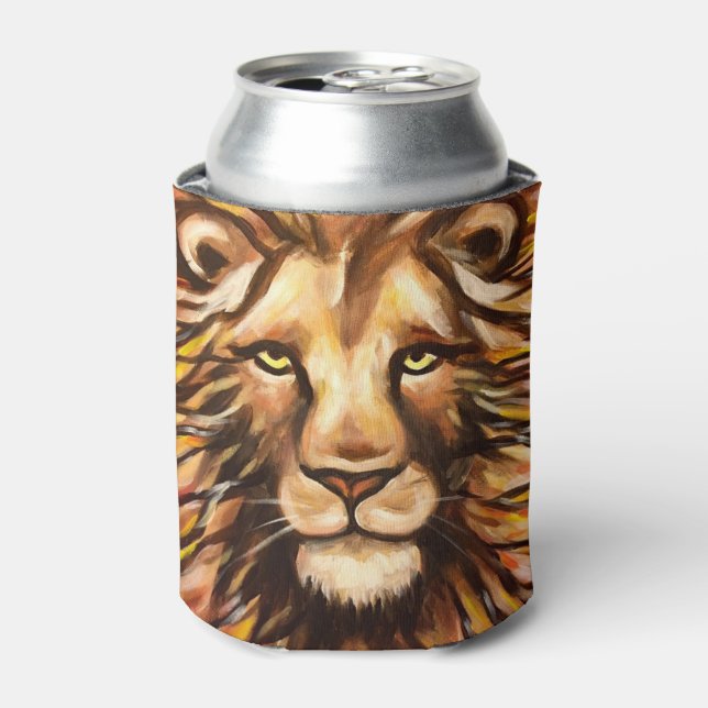 Rafraîchisseur Pour Canette Le visage du lion (Can devant)